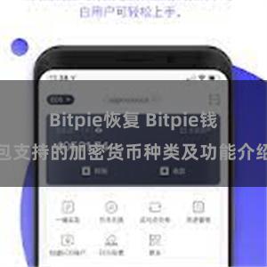 Bitpie恢复 Bitpie钱包支持的加密货币种类及功能介绍