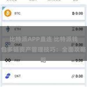 比特派APP直连 比特派钱包多链资产管理技巧：全面攻略