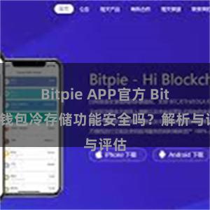Bitpie APP官方 Bitpie钱包冷存储功能安全吗？解析与评估