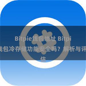 Bitpie钱包地址 Bitpie钱包冷存储功能安全吗？解析与评估