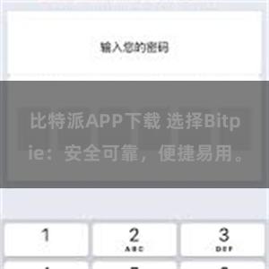 比特派APP下载 选择Bitpie：安全可靠，便捷易用。