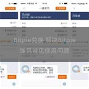 Bitpie兑换 解决Bitpie钱包常见使用问题