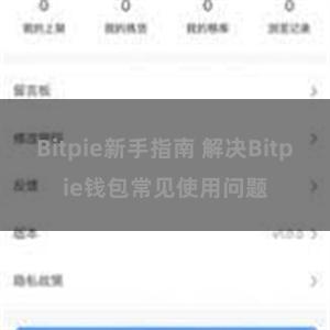 Bitpie新手指南 解决Bitpie钱包常见使用问题