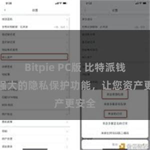 Bitpie PC版 比特派钱包：强大的隐私保护功能，让您资产更安全