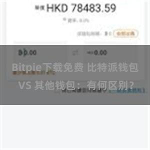 Bitpie下载免费 比特派钱包 VS 其他钱包：有何区别？