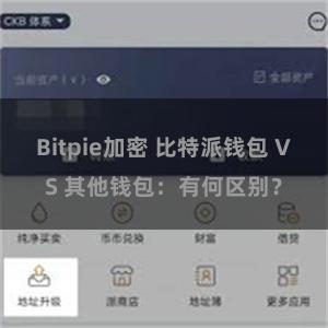 Bitpie加密 比特派钱包 VS 其他钱包：有何区别？