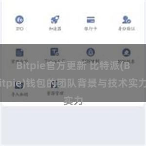 Bitpie官方更新 比特派(Bitpie)钱包的团队背景与技术实力