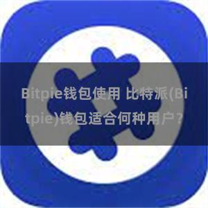 Bitpie钱包使用 比特派(Bitpie)钱包适合何种用户？