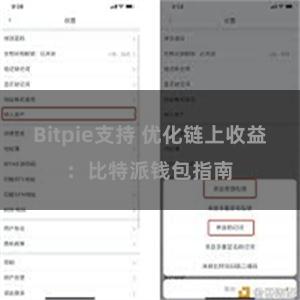 Bitpie支持 优化链上收益：比特派钱包指南