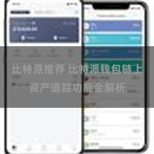 比特派推荐 比特派钱包链上资产追踪功能全解析