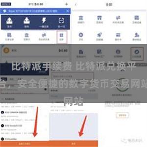 比特派手续费 比特派兑换平台，安全便捷的数字货币交易网站