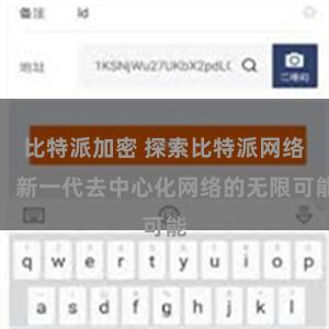 比特派加密 探索比特派网络：新一代去中心化网络的无限可能