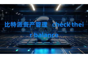 比特派资产管理   check their balance
